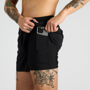 Manufacturer Men's Summer Quick Dry Canvas Solid Hip Hop Breathable Casual <b>Basketball</b> Sports High Waist Drawstring Shorts - Product Image 2