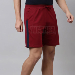 กางเกงขาสั้นผู้ชายผ้าฝ้ายพิมพ์โลโก้ตามสั่ง สำหรับผู้ใหญ่ ผลิตในปากีสถาน - Product Image 2