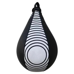 Balón de velocidad de boxeo de diseño personalizado, forma de pera, PU, saco de boxeo giratorio, balón de velocidad para ejercicio y entrenamiento físico - Product Image 3