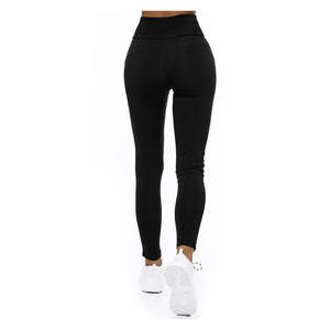 Leggings de fitness noirs de bonne qualité pour femmes, disponibles en différentes tailles, fabriqués au Pakistan, pour le yoga, collection 2026 - Product Image 3