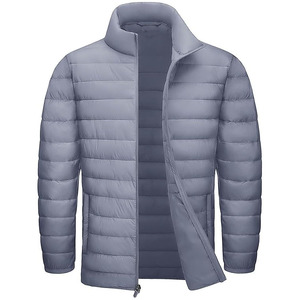 Veste d'hiver matelassée unisexe coupe slim coupe-vent avec col montant, patchwork et motifs de dessins animés - Product Image 5