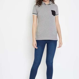 Wholesale High Quality Cotton Polyester <b>Polo</b> <b>Shirts</b> Custom logo and size Work <b>Shirts</b> Custom High Street <b>Women</b> <b>Polo</b> <b>Shirts</b> - Product Image 2