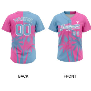 ชุดยูนิฟอร์มซอฟต์บอล เสื้อและกางเกง พร้อมผ้าโพลีเอสเตอร์ระบายอากาศได้ดี สวมใส่สบาย บริการ OEM สำหรับการแข่งขัน - Product Image 5