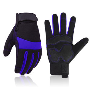 Guantes de Protección para Mecánicos al por Mayor con Opción de Logotipo Personalizado, Guantes de Trabajo de Cuero de Alta Calidad para Mayor Comodidad - Product Image 1