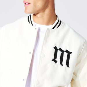 เสื้อแจ็คเก็ตวาร์ซิตี้ผู้ชายแบบลำลองสั่งทำพิเศษ คอตั้ง คุณภาพพรีเมียม มีให้เลือกหลายสี - Product Image 5