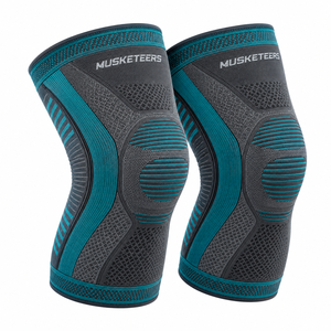 Genouillère de musculation en néoprène, dernier design, faible MOQ, sur mesure, haute qualité, antidérapante, unisexe, service OEM - Product Image 1