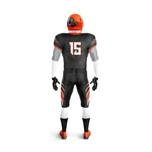 Tenue de football professionnelle pour équipe Tiger – Maillot et pantalon légers anti-humidité avec personnalisation de la marque - Product Image 3
