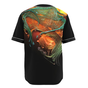 Uniforme Deportivo Personalizado de Béisbol Unisex, Impresión de Logotipo, OEM, ODM, Ropa de Yoga Personalizable, 100% Poliéster Antibacteriano - Product Image 2