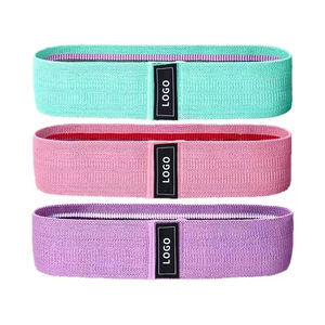 Bandes de Résistance Latérales pour Exercices des Fessiers, des Hanches et des Jambes – Boucles de Résistance en Tissu pour Entraînement du Bas du Corps, Fitness, Gym et Exercices à Domicile - Product Image 5