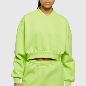 เสื้อสเวตเชิ้ตผ้าฟลีซคอกลมแขนสั้นทรงหลวมใส่ได้ทั้งชายหญิง สำหรับเล่นกีฬาฤดูหนาว ผ้าฝ้าย 100% ปักลาย แห้งเร็ว สไตล์วินเทจ - Product Image 3