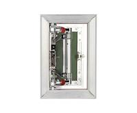 Plaque d'inspection hydraulique en aluminium pour plafond et mur, compatible avec les panneaux de plâtre