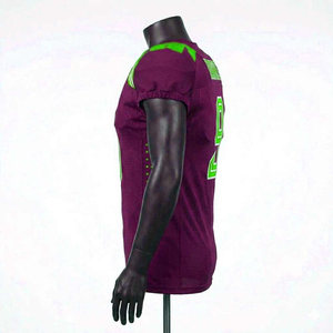 Impression par transfert thermique, maillot de football américain OEM, nouveau design personnalisé, maillot de football américain sur mesure, haute qualité - Product Image 3
