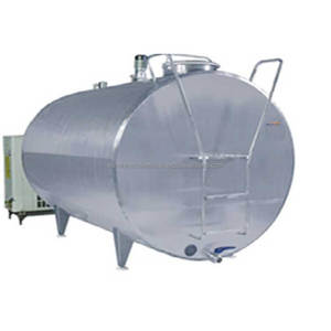 Refroidisseur de lait en vrac de type horizontal, rectangulaire, semi-cylindrique, 2000 litres, 100% qualité garantie, à prix de marché raisonnable - Product Image 1