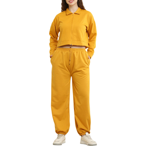 Conjunto Deportivo de Primavera para Hombre, Estilo OEM, Sudadera Corta con Cremallera y Pantalones, 2 Piezas, para Entrenamiento, Ropa Ecológica de Moda - Product Image 3