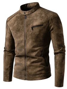 Premium <b>Mens</b> <b>Leather</b> <b>Jacket</b> Luxury Vintage Genuine <b>Leather</b> Timeless Fashion Comfortable Wear - Product Image 5