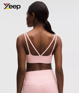 Sujetador Deportivo de Yoga para Mujer XEEP de Alta Calidad XC-SB-187, Diseño Sólido y Simple, Transpirable, con Tirantes Ajustables y Almohadillas Extraíbles, Alto Soporte - Product Image 2