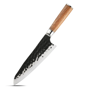 Handmade Eco-Friendly Chef <b>Knife</b> Carbon Steel <b>Sharp</b> Forged 3.0mm Thickness Wood Handle Ambidextrous Modern Design 8-9.9in Custom - Product Image 6