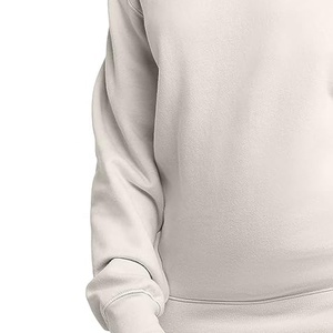 Sudadera de Cuello Redondo para Mujer, Color Sólido, 100% Algodón, Tejido de Punto, Corte Regular, Transpirable, para Otoño - Product Image 3