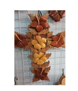 Diamètre 33 cm, sculpture en bois d'intarsia ronde, unique pour hôtel, fête, événement, décoration murale pour la maison, souvenir, cadeaux - Product Image 3