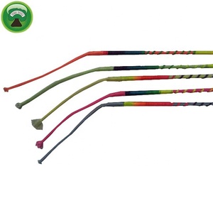 Fouet d'équitation en sangle colorée - Product Image 6