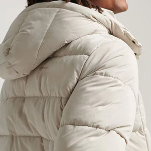 Top Selling High Manufacturer Made OEM Service Men Hooded <b>Thin</b> Winter <b>Puffer</b> <b>Jacket</b> with Front Logo Factory Direct Sales - Product Image 6