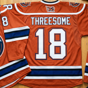 Regal Three Hockey Club Ice Hockey Jersey Men's V-Neck Long Sleeve Sublimated Hockey Printed Jerseys Tops - Product Image 5