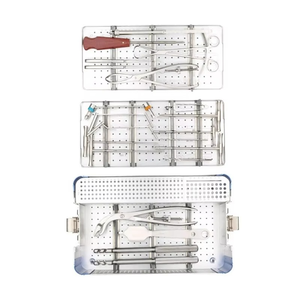 Juego de Instrumentos Premium de Gran Tamaño - Acero Inoxidable |   Kit de Fijación de Placa Ósea Ortopédica Reutilizable y Autoclavable con Tornillos - Product Image 1