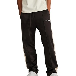 Custom 100% Cotton Fleece Formal Men's High Quality Winter Sweatpants Manufacturer OEM ODM Private Label Oversized Joggers - Product Image 3