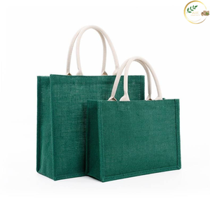 Bolsa de Playa Premium de Yute Natural con Cierre y Opción de Personalización de Marca - Product Image 2