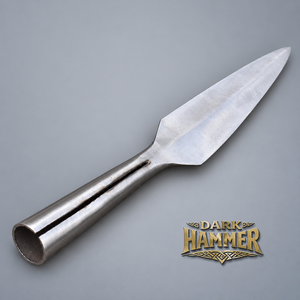 Punta de Lanza Medieval de Hierro Forjado a Mano con Forma de Hoja, para Recreación Histórica, Decorativa y Coleccionable - Product Image 3
