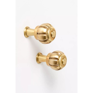Perilla Redonda Metálica Dorada para Muebles, Cajones, Armarios y Almacenamiento, Herraje Duradero para Decoración del Hogar, Hoteles y Villas - Product Image 1