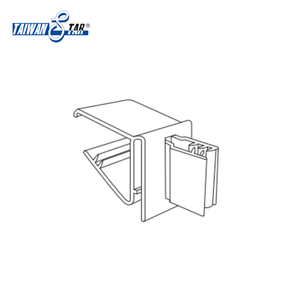 Industrielle OEM-Produkte verfügbar: 25mm Spritzguss-Neue Transparente PVC-Haifischklammer mit Supergriff - Product Image 1