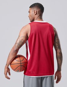 Camiseta de Baloncesto Reversible para Hombre – Camiseta Deportiva Ligera y Transpirable de Malla para Entrenamiento Atlético - Product Image 3
