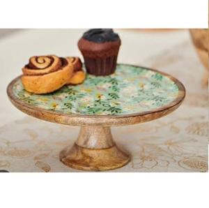 Support à gâteau en bois de style unique, fait main, décoratif, à plusieurs niveaux, de forme personnalisée pour la maison, l'hôtel et les banquets - Product Image 6