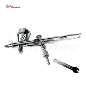 Aérographe à alimentation par gravité à double action Lematec 9cc, buse de 0,2 mm, acier inoxydable, outil de peinture pour modélisme et art - Product Image 5