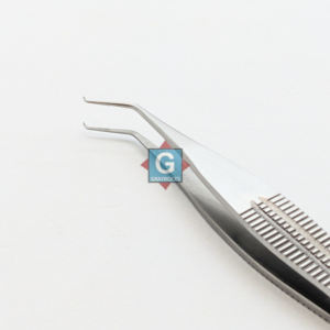 Pince de ligature microchirurgicale ophtalmique Castroviejo en acier inoxydable, 0,5 mm, manuelle, certifiée CE, la plus vendue - Product Image 2