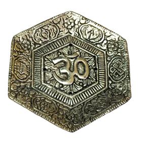 ไม้กำยานโลหะทรงกลมแบบจับคู่,ที่ใส่ธูปโลหะแบบแฮนด์เมดของอินเดียที่ปักธูปที่เผากำยานสำหรับใช้ในบ้าน - Product Image 1