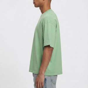 Nouvelle Collection – T-shirt Homme Coupe Boxy en Coton Premium, Grammage Lourd, Coupe Décontractée, Style Streetwear Décontracté pour le Quotidien - Product Image 3