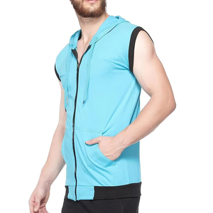 Sudadera con Capucha Deportiva para Hombre, con Logotipo Personalizado, Ajuste Atlético, Ligera, de Secado Rápido, con Cordón Ajustable, Sudadera OEM para Fitness 2026 - Product Image 5