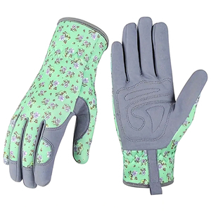 Guantes de jardinería de primera calidad que ofrecen comodidad transpirable, palma reforzada y ajuste ergonómico para jardinería y paisajismo regulares. - Product Image 1