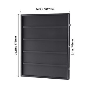 Espositore per 35 Carte Sportive Gradate 24.3x30.5x2.1 Pollici, Cornice per Carte da Baseball, Protezione UV 98%, Vetro PC Trasparente L - Product Image 2