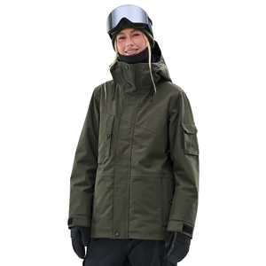 Veste de ski technique pour femme, imperméable, coupe-vent, isolée, respirante, pour sports d'hiver en plein air, avec capuche, pour snowboard - Product Image 1