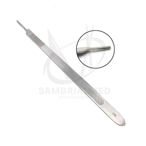 Sambrialmed International Mango de Bisturí de Precisión N.º Portacuchillos Quirúrgicos Extra Largos de 4L, Instrumentos Dentales Manuales - Product Image 6