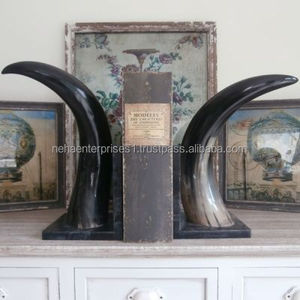 Sujetalibros de Lujo con Diseño de Cuerno, Hecho a Mano, Elegante Organizador de Librería, Pieza Decorativa de Interior, Calidad Premium - Product Image 3