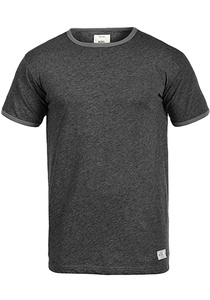 Pure100 % algodón manga corta gris cuello redondo liso camiseta de hombre personalizar opciones de impresión en venta al por mayor camiseta personalizada para hombres - Product Image 5