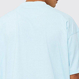 เสื้อยืดทรงบ็อกซี่ผู้ชาย ผ้าฝ้ายหนา สไตล์สตรีทลำลอง รับผลิตแบบ OEM ODM ขายส่งจากโรงงาน - Product Image 6