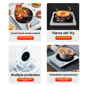 Cuisinière à induction portable étanche 2200W à brûleur unique avec plaque céramique robuste pour usage extérieur, domestique et hôtelier – Vente en gros - Product Image 4