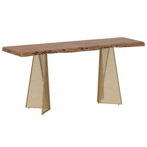 Dispensador de pañuelos de madera de acacia al por mayor con marco metálico - Elegante y funcional - Product Image 4