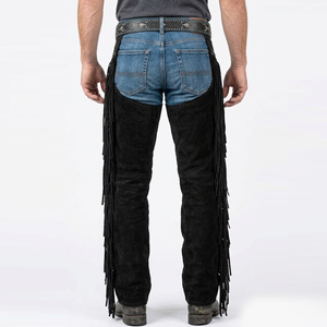 Latest Unisex Western Leather <b>Chaps</b> Button Closure Top Selling Suede Leather <b>Chaps</b> Wholesale Horse <b>Riding</b> <b>Chaps</b> - Product Image 2