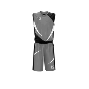 Conjunto de Uniforme de Baloncesto Personalizado por Sublimación para Hombre, Jersey de Manga Corta con Cuello Redondo, 100% Poliéster de Secado Rápido, Nombre del Equipo Personalizado - Product Image 5